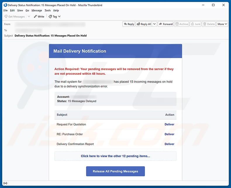 Email Delivery Notification Scam (2026-09-11)