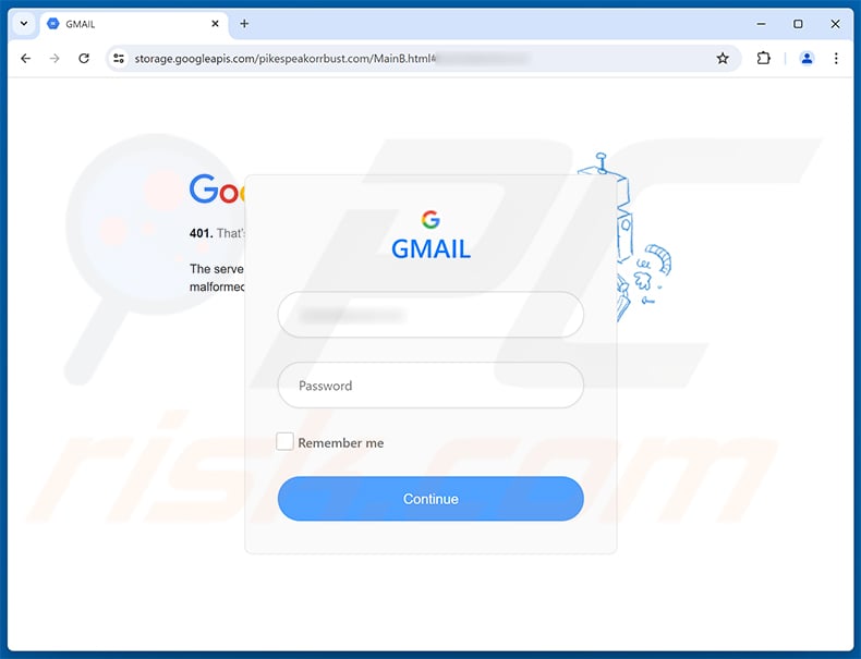 Phishing site promoted via Email Validation Required (2026-09-23)