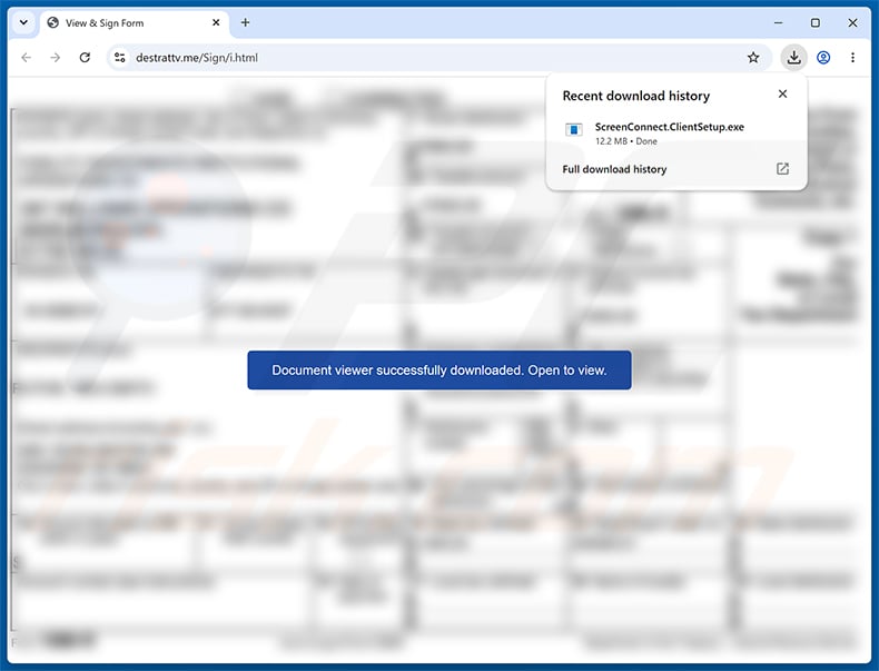 Malicious website promoted through IRS Account Detail Verification spam campaign