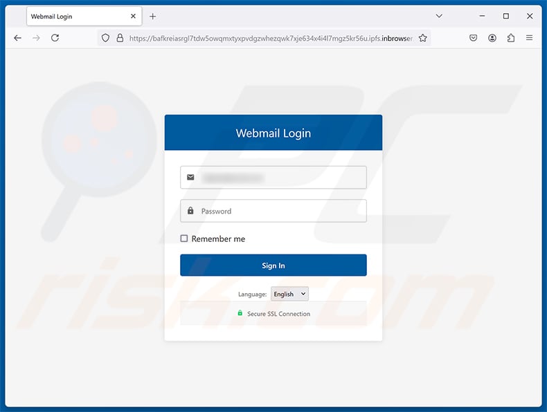 Messages Failed To Deliver Due To System Delay phishing page