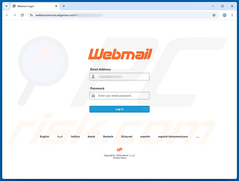 Phishing site promoted via Policy Violation Detected email scam (2026-09-21)