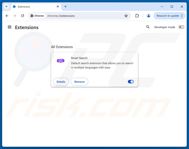 Removing Smart Search (smartersearches.net) related Google Chrome extensions
