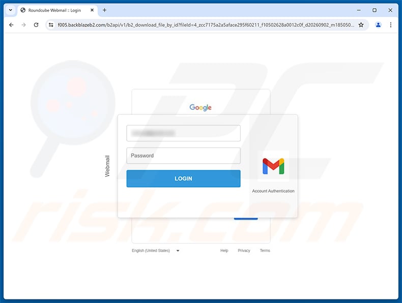 Webmail Is Down For Maintenance Email Scam phishing page