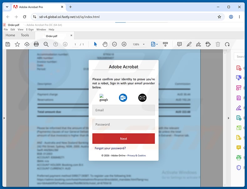 Phishing site promoted via WeTransfer - You have received a new file email scam (2026-09-17)