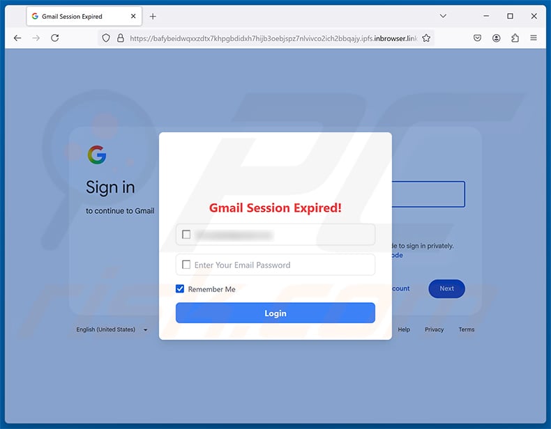 Phishing site promoted via Secure Notice - Mailbox Has A temporary Restriction Email Scam (2026-10-07)