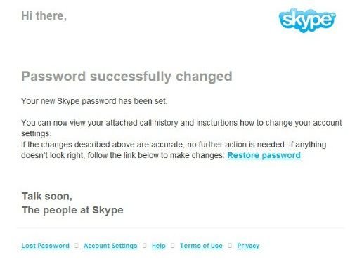 skype email scam