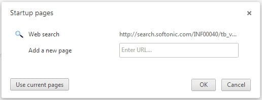 search.softonic.com redirect Google Chrome