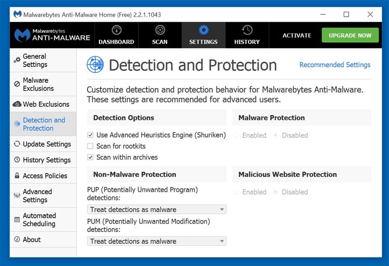 malwarebytes anti malware home free version