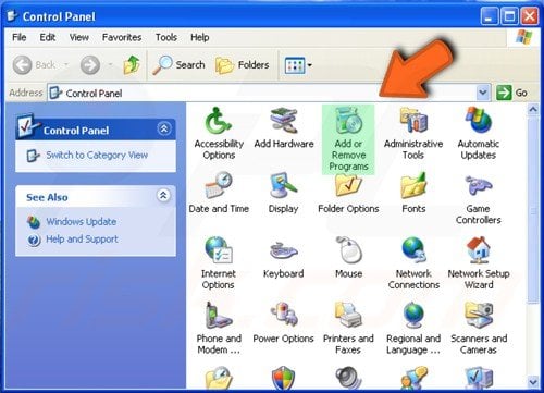 comment supprimer n'importe quel logiciel dans Windows XP
