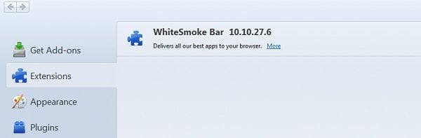 white smoke toolbar mozilla firefox