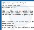 AiraCrop Ransomware