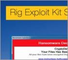 Rig Exploit Kit Spreads Ransomware