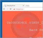 Error Virus - Trojan Backdoor Hijack Scam