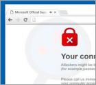Windows Has Detected An Internet Attack Scam