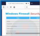 Windows Firewall Warning Alert Scam