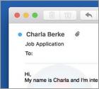 Job Application Email Virus