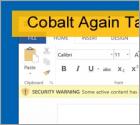 Cobalt Again Targeting Banks