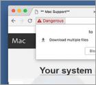 Mac iOS Security At Risk Error Code: HT201155 POP-UP Scam (Mac)