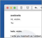 Embed A Malware On The Web Page Email Scam
