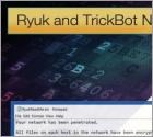 Ryuk and TrickBot Now Partners in Crime