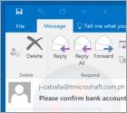 Confirm Bank Account Email Virus