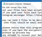 Recry1 Ransomware