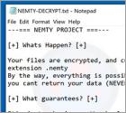 NEMTY PROJECT Ransomware