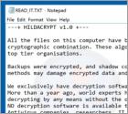 HILDACRYPT Ransomware