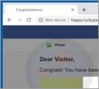 Happy.luckyparkclub.com POP-UP Scam
