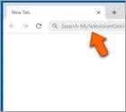 MyTelevisionOnline Search Browser Hijacker