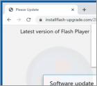 Installflash-upgrade.com POP-UP Scam