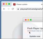 Flash Player Update Download New Version POP-UP Scam (Mac)
