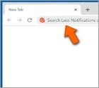 Less Notifications Browser Hijacker