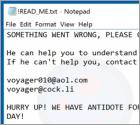 Voyager Ransomware