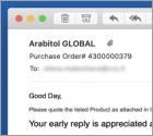 Arabitol GLOBAL TRADING Email Scam
