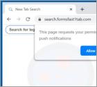 Online Forms Hub Browser Hijacker