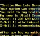 SentinelOne Labs Ransomware
