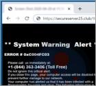 Attention 22 Threats Found POP-UP Scam