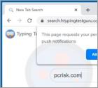 Typing Test Guru Browser Hijacker
