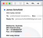 Attn Lucky Winner Email Scam