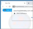 Holy Bible Daily Browser Hijacker