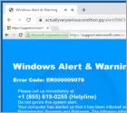 Windows Alert & Warning POP-UP Scam