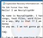 NocryCrypt0r Ransomware