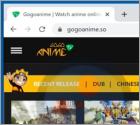 Gogoanime.so Suspicious Website