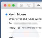 Order Error Email Scam