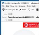 Budapest Bank Email Virus