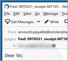 Proof Of Payment Email Scam