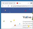 Chrome Search Contest 2021 POP-UP Scam