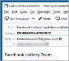 Facebook Lottery Email Scam