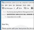 Spring Marine Management S.A. Email Virus